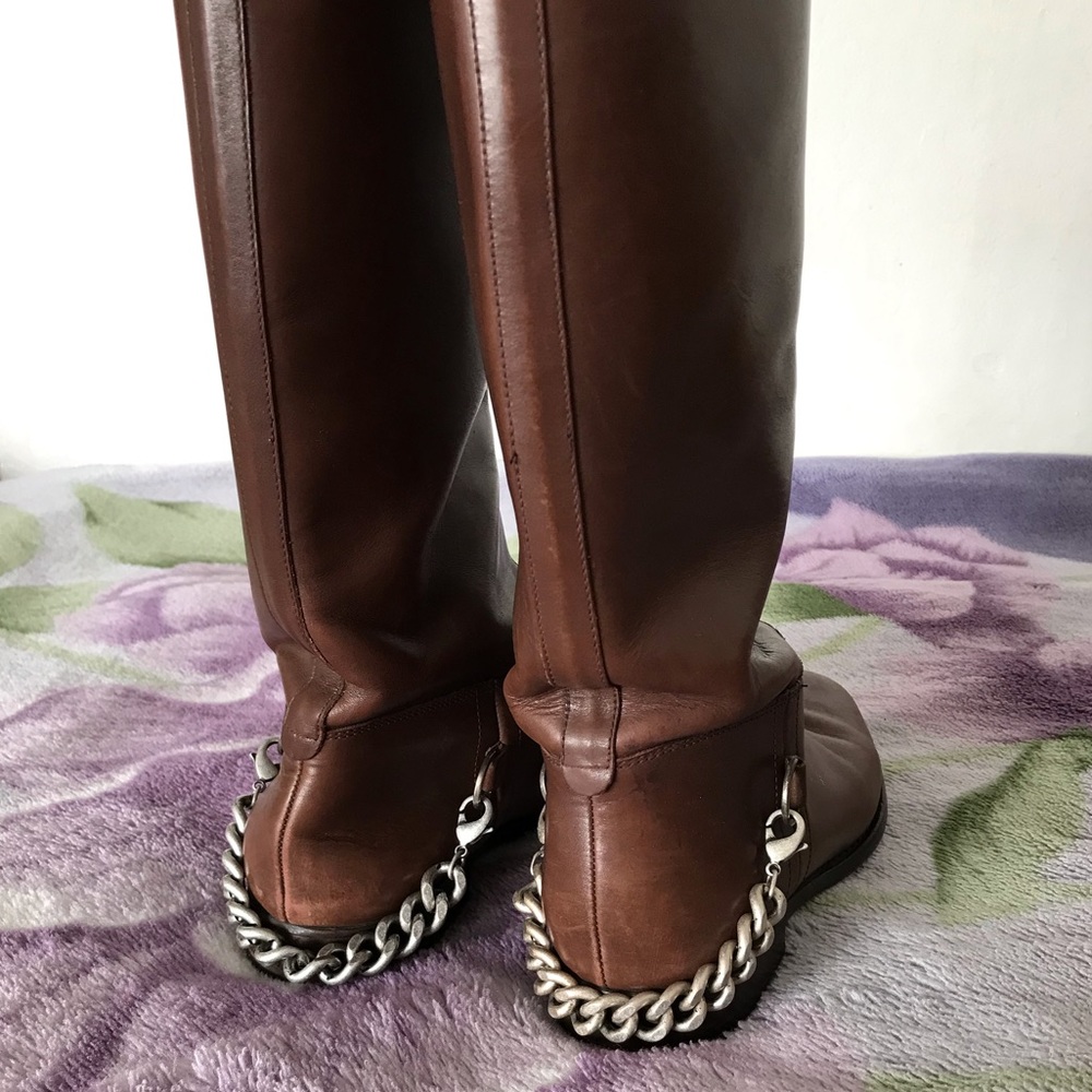 Hugo Boss Women’s Leather Riding Boots - Picture 6 of 11